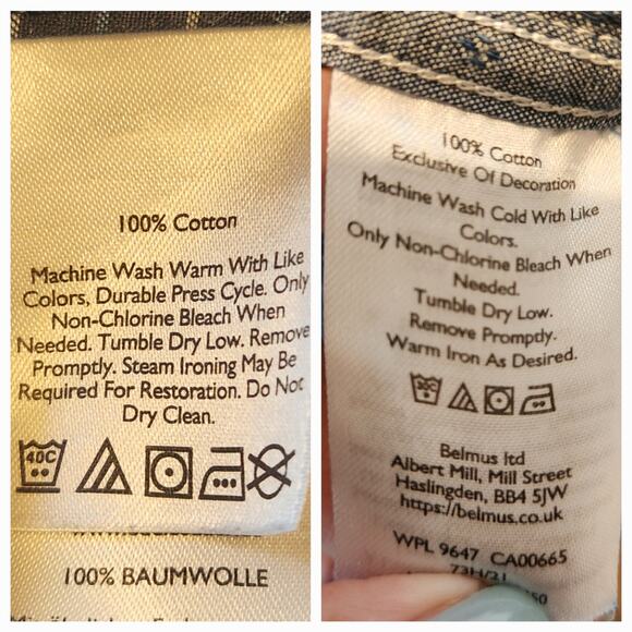 Eddie Bauer Lot of 2 Cotton Button-down Shirts, short sleeve sz XXL 2XL Men's - Picture 14 of 14